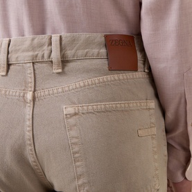 Mid-Rise Straight Leg Jeans