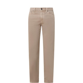 Mid-Rise Straight Leg Jeans
