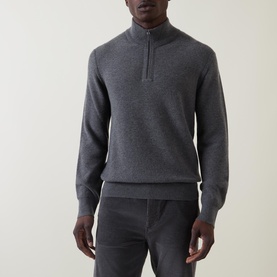 Half-Zip Knit Sweater