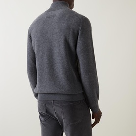Half-Zip Knit Sweater
