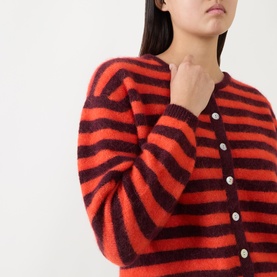 Vitow Striped Cardigan