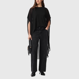 Jamie Sheer Cape Top