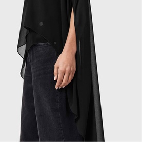 Jamie Sheer Cape Top