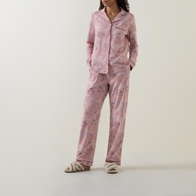 Breakfast Items Patterned Pyjama Set