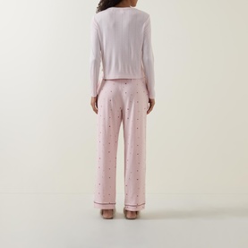 Mushroom Pointelle Pyjama Set