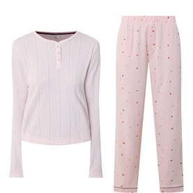 Mushroom Pointelle Pyjama Set
