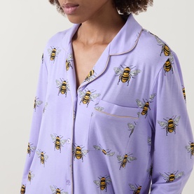 Bee Print Pyjama Set