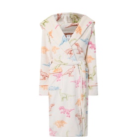 Dinosaur Sketch Patterned Robe
