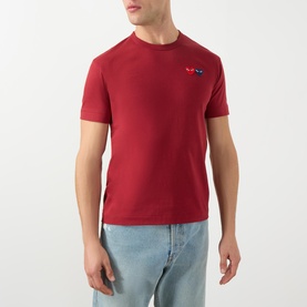 Double Heart Logo T-Shirt