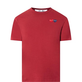 Double Heart Logo T-Shirt