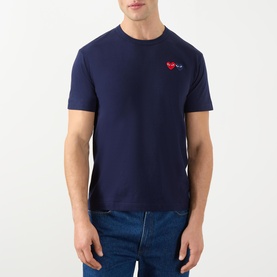 Double Heart Logo T-Shirt