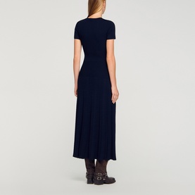 Flared Knitted Dress
