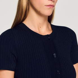 Flared Knitted Dress