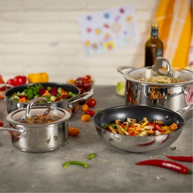 Allround Stockpot With Glass Lid 8.5L 24cm