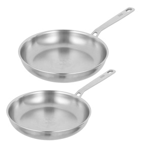 Culinary Fiveply Frying Pan Set Uncoated 24cm/28cm