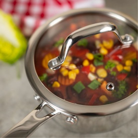 Allround Saucepan With Glass Lid 1.0L 14cm