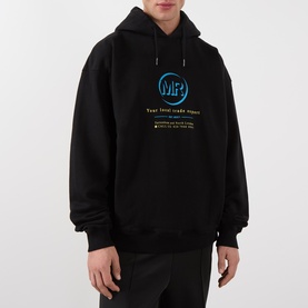 Logo Drawstring Hoodie