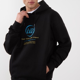 Logo Drawstring Hoodie