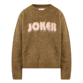 Logo Brushed Sweater