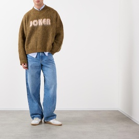 Logo Brushed Sweater