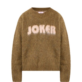 Logo Brushed Sweater