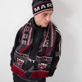 Reversible Fringed Scarf