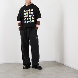 Fuzzy Ball Printed T-Shirt