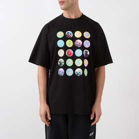 Fuzzy Ball Printed T-Shirt