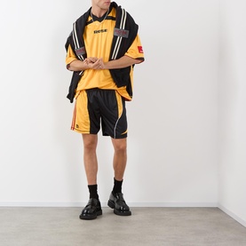 Panelled Jersey Football Shorts