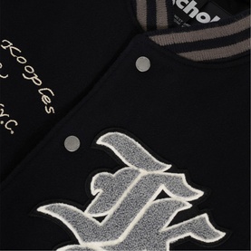 Leather Varsity Jacket
