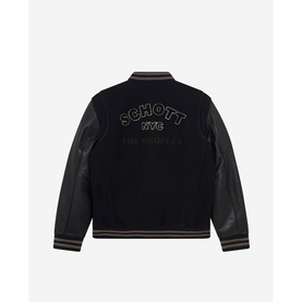 Leather Varsity Jacket