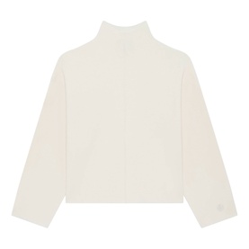 Mock Turtleneck Logo Sweater