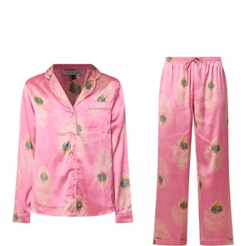Peacock Feather Pyjama Set