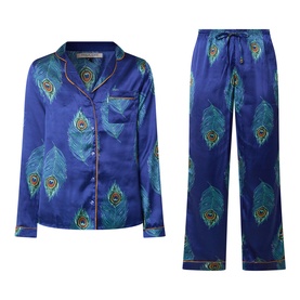 Peacock Feather Pyjama Set