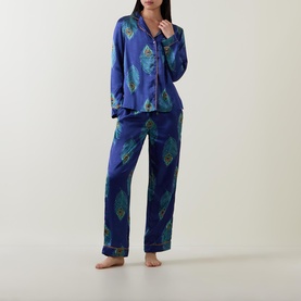 Peacock Feather Pyjama Set