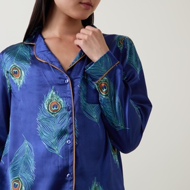 Peacock Feather Pyjama Set