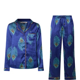 Peacock Feather Pyjama Set