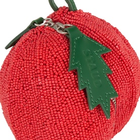 Campari Beaded Tomato Bag