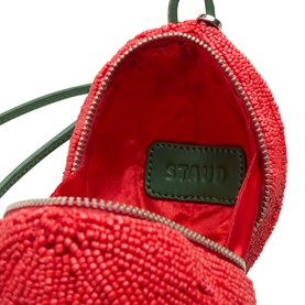 Campari Beaded Tomato Bag