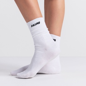 Ribbed Crew Sock 3-Pack Snow