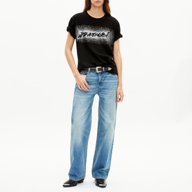 Embellished Logo Screen Print T-shirt