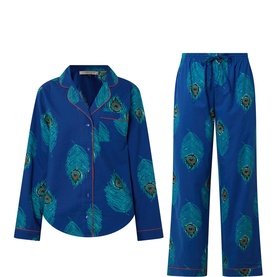 Peacock Feather Pyjama Set