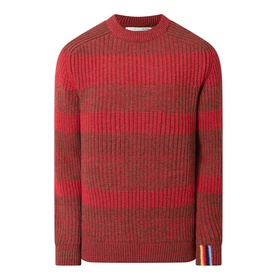 Saddle Striped Sweater
