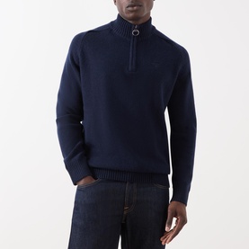 Grangetown Logo Half-Zip Sweater