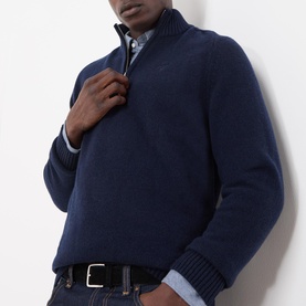 Grangetown Logo Half-Zip Sweater