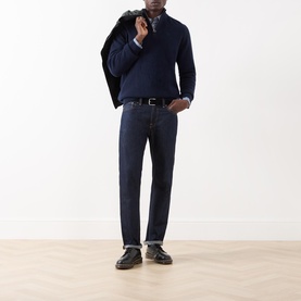 Grangetown Logo Half-Zip Sweater