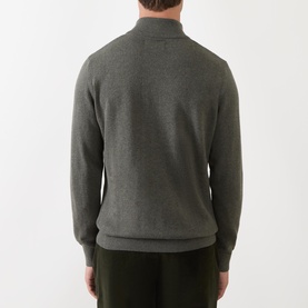 Logo Half-Zip Sweater