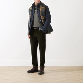 Logo Half-Zip Sweater