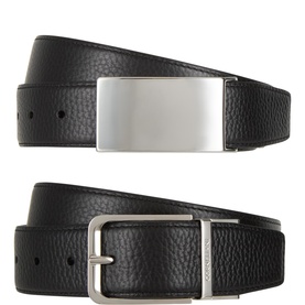 Leather Belt Gift Set