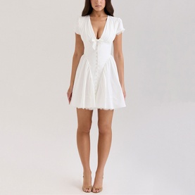 Emiliana Bow Mini Dress